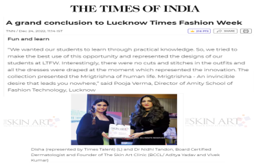 A grand conclusion to Lucknow Times Fashion Week